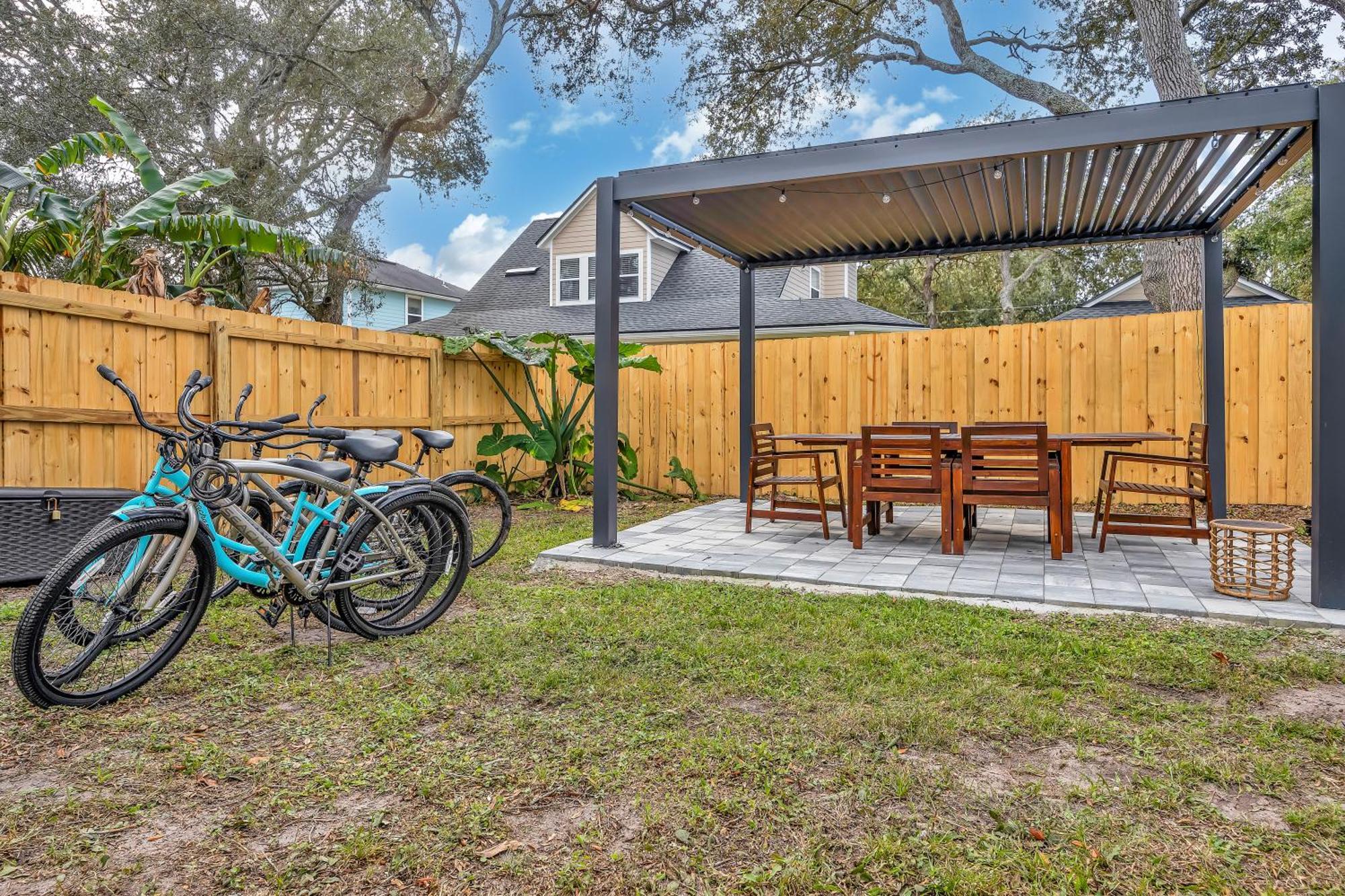 {Hidden Gem} Beach Home Blocks From Ocean +6 Bikes Jacksonville Beach Exteriör bild
