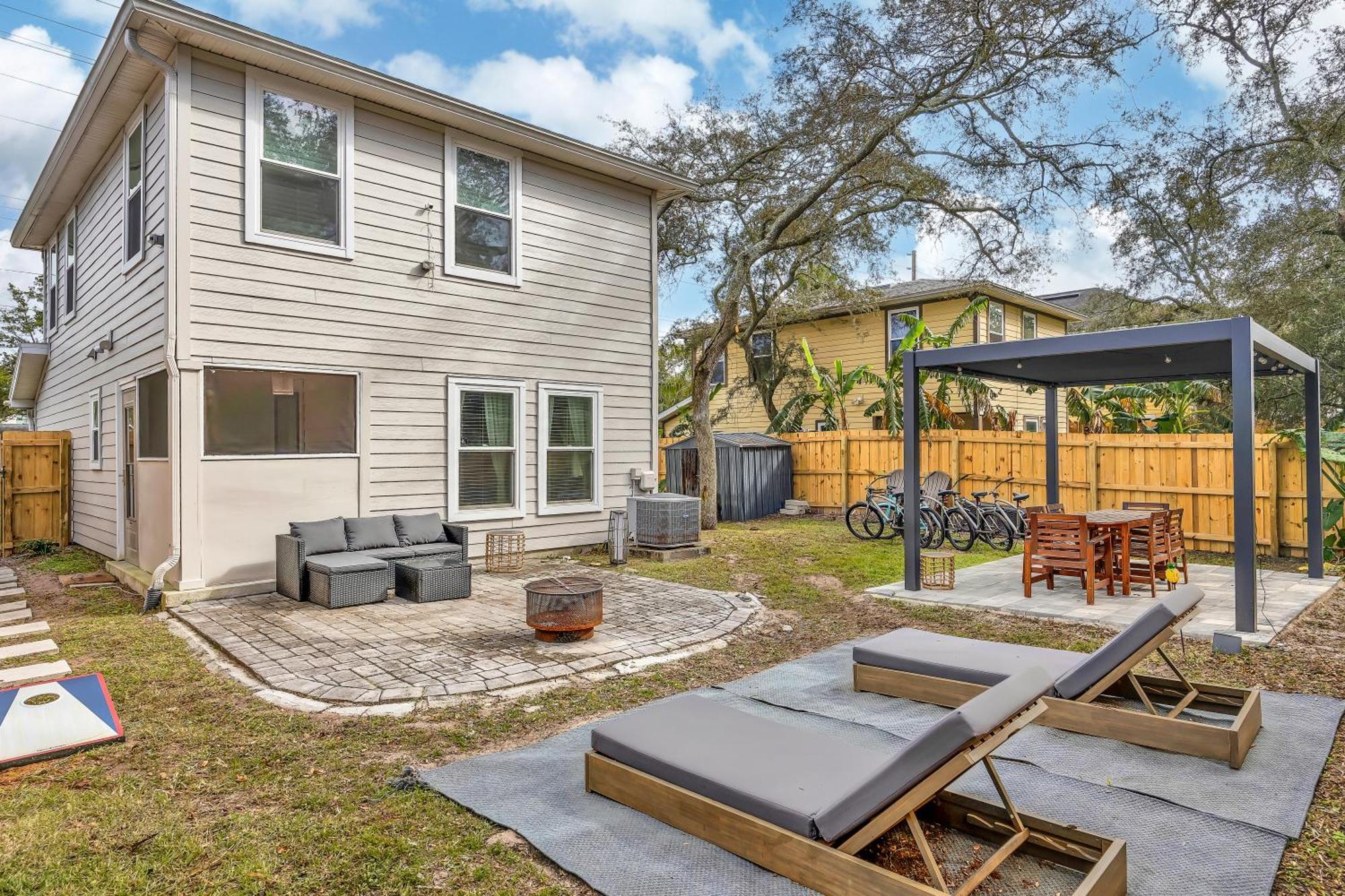{Hidden Gem} Beach Home Blocks From Ocean +6 Bikes Jacksonville Beach Exteriör bild